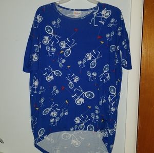 Lularoe Irma Bicycles XXS never used
